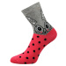 Boma Xantipa 63 Dámske vzorované ponožky - 3 páry BM000002061700100366 mix