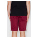 PÁNSKE BASIC ŠORTKY V022 DEEP RED