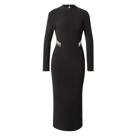 Forever New Šaty 'Arlington'  čierna / strieborná