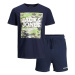Jack&Jones Junior Súprava tričko a športové šortky 12235343 Modrá Regular Fit