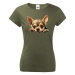 Dámské tričko Čivava -  tričko pre milovníkov psov