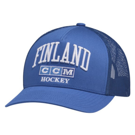 Hokejové reprezentácie čiapka baseballová šiltovka Finland CCM Meshback Trucker