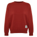 Trendyol Tile Label Detail Regular Crewneck Knitted Sweatshirt