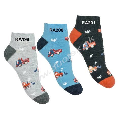 STEVEN Detské ponožky Steven-004CH-199 RA201-grafit