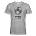Pánské tričko pre milovníkov futbalu s potlačou Football is my DNA