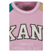 Pánske tričko Karl Kani Serif Block College Crew Neck W 6120154