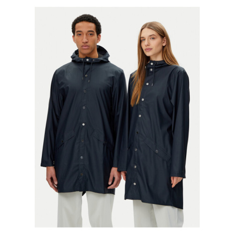 Rains Nepremokavá bunda Unisex 12020 Tmavomodrá Regular Fit