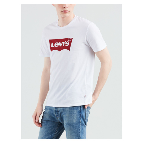 Levi&#39;s Men&#39;s White T-Shirt with Levi&#39;s® Print - Men&#39;s Levi´s