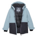 COLOR KIDS-Jr. Ski Jacket - Colorblock, stone blue Modrá
