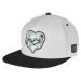 MONEY HEART Snapback Cap Grey/Black