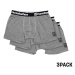 HORSEFEATHERS Boxerky Dynasty 3Pack - heather gray GRAY