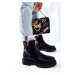 High boots with riders black Silvan