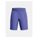 Fialové chlapčenské športové kraťasy Under Armour UA Woven Wdmk Shorts-PPL