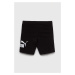 Detské krátke nohavice Puma ESS+ Logo Short Leggings G čierna farba, s potlačou