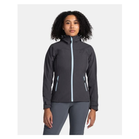Women's softshell jacket KILPI RAVIA-W Dark gray