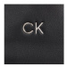 Calvin Klein Kabelka Ck Daily Shopper Medium Pebble K60K611766 Čierna