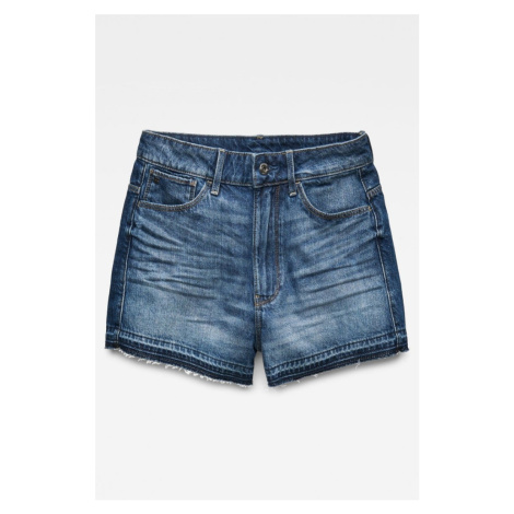 Krátke nohavice - G-STAR Arc High BF Short rp Wmn modré