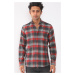 G706 DEWBERRY MEN'S SHIRT-ANTHRACITE