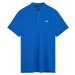J.Lindeberg Bode Regular Fit Golf Polo Shirt Nautical Blue