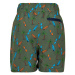 Chlapčenské plavky COLOR KIDS Swim shorts short AOP-dark ivy