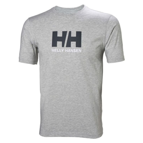 Helly Hansen Men's HH Logo Tričko Grey Melange