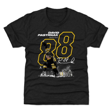 Boston Bruins detské tričko David Pastrnak #88 OUTLINE 500 Level