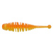 Berkley gumová nástraha powerbait naiad fluo orange sunshine yellow - 3 cm 12 ks