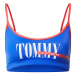 Tommy Hilfiger Underwear Bikinový top  modrá / červená / biela