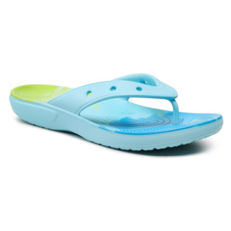 Crocs Žabky Classic Ombre Flip 208283 Modrá