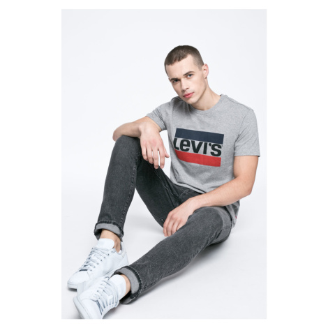 Levi's - Pánske tričko Mainline Graphic 39636.0002-grey, Levi´s