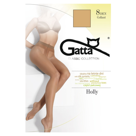 Silonkové pančucháče Gatta HOLLY Farba: Hnedá