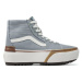 Vans Sneakersy Sk8-Hi Tapered VN0005U2YV21 Modrá