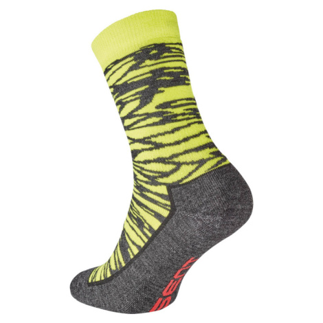 Assent Otatara Unisex zimné ponožky 03160039 čierna/žltá