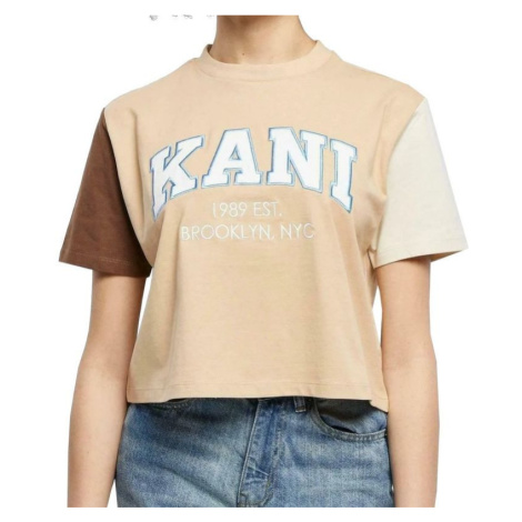 Karl Kani Tričko Serif Crop Block W 6130858