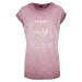 Women's T-shirt F-Word burgundy