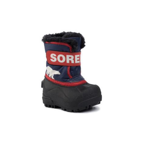 Sorel Snehule Toddler Snow Commander NV1960 Tmavomodrá