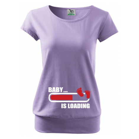 Těhotenské tričko pro budoucí maminky Baby... is loading