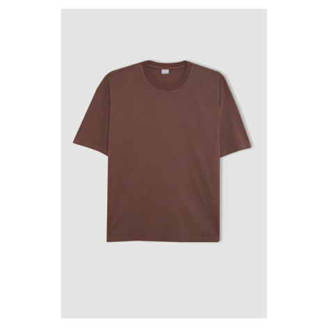 DEFACTO Oversize Fit Crew Neck Short Sleeve T-Shirt