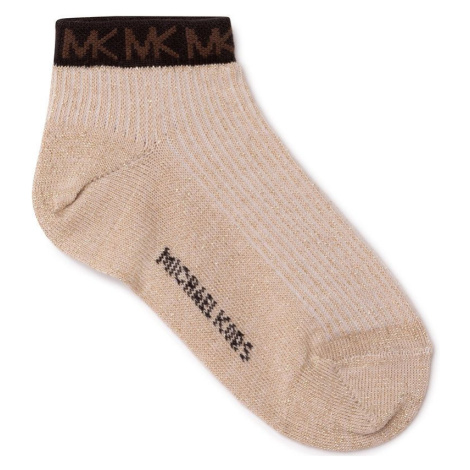 Detské ponožky Michael Kors zlatá farba