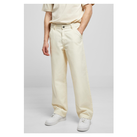 Linen trousers whitesand Urban Classics