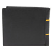 Černá kožená peněženka - dokladovka 513-1302-60/86
