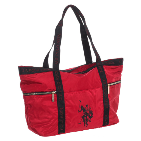 U.S Polo Assn.  BEUN55842WN1-RED  Veľká nákupná taška/Nákupná taška Červená U.S. Polo Assn