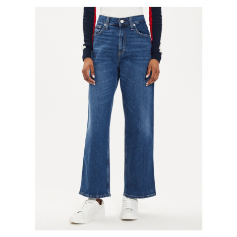 Tommy Jeans Džínsy Betsy DW0DW19251 Modrá Straight Fit Tommy Hilfiger