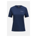 Tričko Peak Performance W Explore Logo Tee Blue Shadow