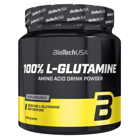 BioTech USA 100% L-Glutamine 240 g