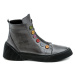 Karyoka 3100 šedé dámske zimné topánky