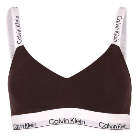 Calvin Klein MODERN COTTON NAT-LGHT LINED BRALETTE Dámska podprsenka, čierna, veľkosť