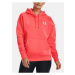 Koralová mikina Under Armour Essential Fleece Hoodie