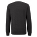 s.Oliver RL KNITTED PULLOVER V-NECK NOOS Pánsky sveter, tmavo sivá, veľkosť