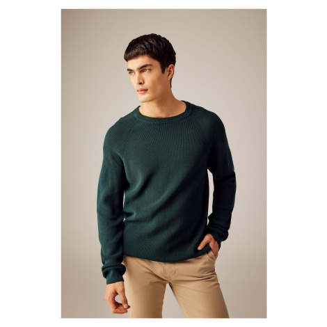 DEFACTO Standard Fit Crew Neck Sweater